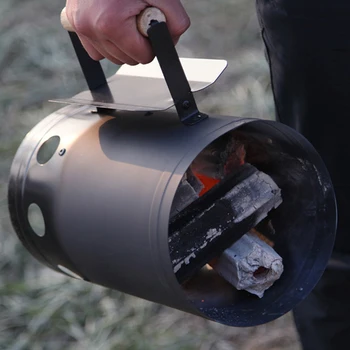 Outdoor Kitchen BBQ Fire Starter Bucket Fast Charcoal Ignition Barrel Carbon
Outdoor Kitchen BBQ Fire Starter Bucket Fast Charcoal Ignition Barrel Carbon