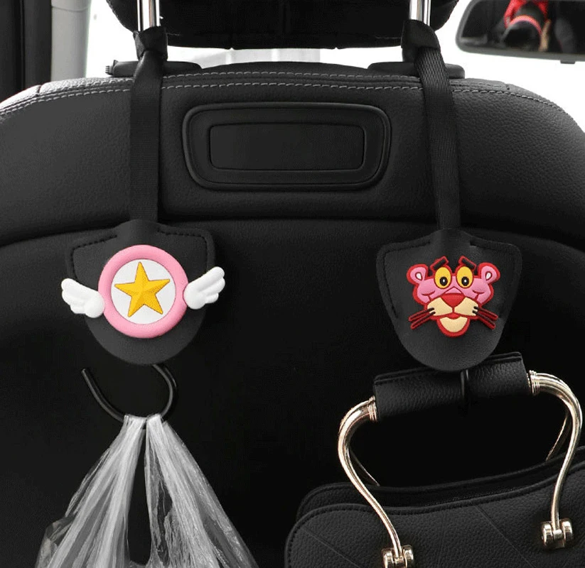 1pc Universal Car Seat Back Hidden Hook Cartoon PU Leather Hanging Storage Holder Auto Interior Accessories
1pc Universal Car Seat Back Hidden Hook Cartoon PU Leather Hanging Storage Holder Auto Interior Accessories