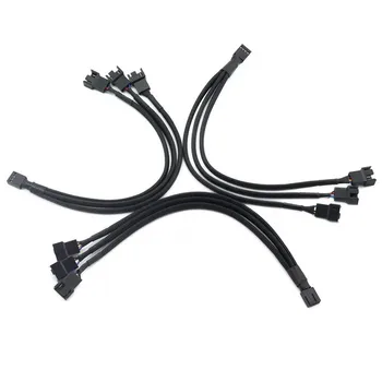 Motherboard CPU four-pin one-point three extension line 4Pin 4-pin power cable connection line fan distributor extension cable p
Motherboard CPU four-pin one-point three extension line 4Pin 4-pin power cable connection line fan distributor extension cable p