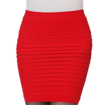Cheapest New Fashion 2019 Summer Women Skirt High Waist Candy Color Plus Size Elastic Pleated Sexy package hips Short Skirt 
Cheapest New Fashion 2019 Summer Women Skirt High Waist Candy Color Plus Size Elastic Pleated Sexy package hips Short Skirt