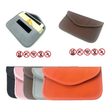 RFID Blocking Bag Cell Phone Signal Blocker, Cell Phone Key Fob Protector, 7.6in
RFID Blocking Bag Cell Phone Signal Blocker, Cell Phone Key Fob Protector, 7.6in