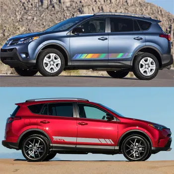2 Pcs Car Door Side Stickers for Toyota RAV4 Auto Skirt Stripes Body Decoration Graphic Wraps Vinyl Film Stickers Car Accessorie
2 Pcs Car Door Side Stickers for Toyota RAV4 Auto Skirt Stripes Body Decoration Graphic Wraps Vinyl Film Stickers Car Accessorie