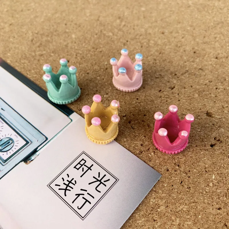 4pcs Cute Style Color Thumbtack Map Tacks Push Pins for Cork Board Message Wall Plastic Decorative Pushpin Nail Stationery
4pcs Cute Style Color Thumbtack Map Tacks Push Pins for Cork Board Message Wall Plastic Decorative Pushpin Nail Stationery