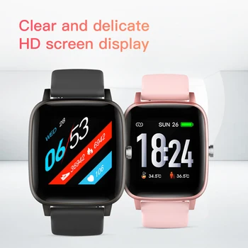 2020 NEW T98 Smart Watch Body Temperature Measurement Heart Rate Blood Pressure Monitor Pedometer Sports Fitness Smart Bracelet
2020 NEW T98 Smart Watch Body Temperature Measurement Heart Rate Blood Pressure Monitor Pedometer Sports Fitness Smart Bracelet