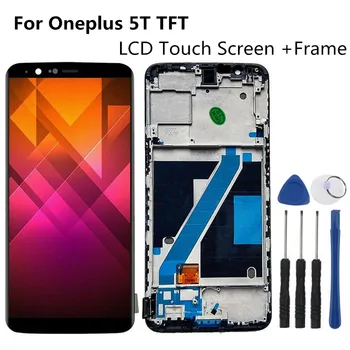 6.0" LCD For Oneplus 5T LCD Display Touch Screen Frame Digitizer Assembly Replacement For One plus 5T 1+5t LCD A5010
6.0" LCD For Oneplus 5T LCD Display Touch Screen Frame Digitizer Assembly Replacement For One plus 5T 1+5t LCD A5010
