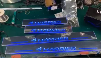 Acrylic door sill plate strip with led decorative welcome light moving door scuff for Toyota harrier
Acrylic door sill plate strip with led decorative welcome light moving door scuff for Toyota harrier
