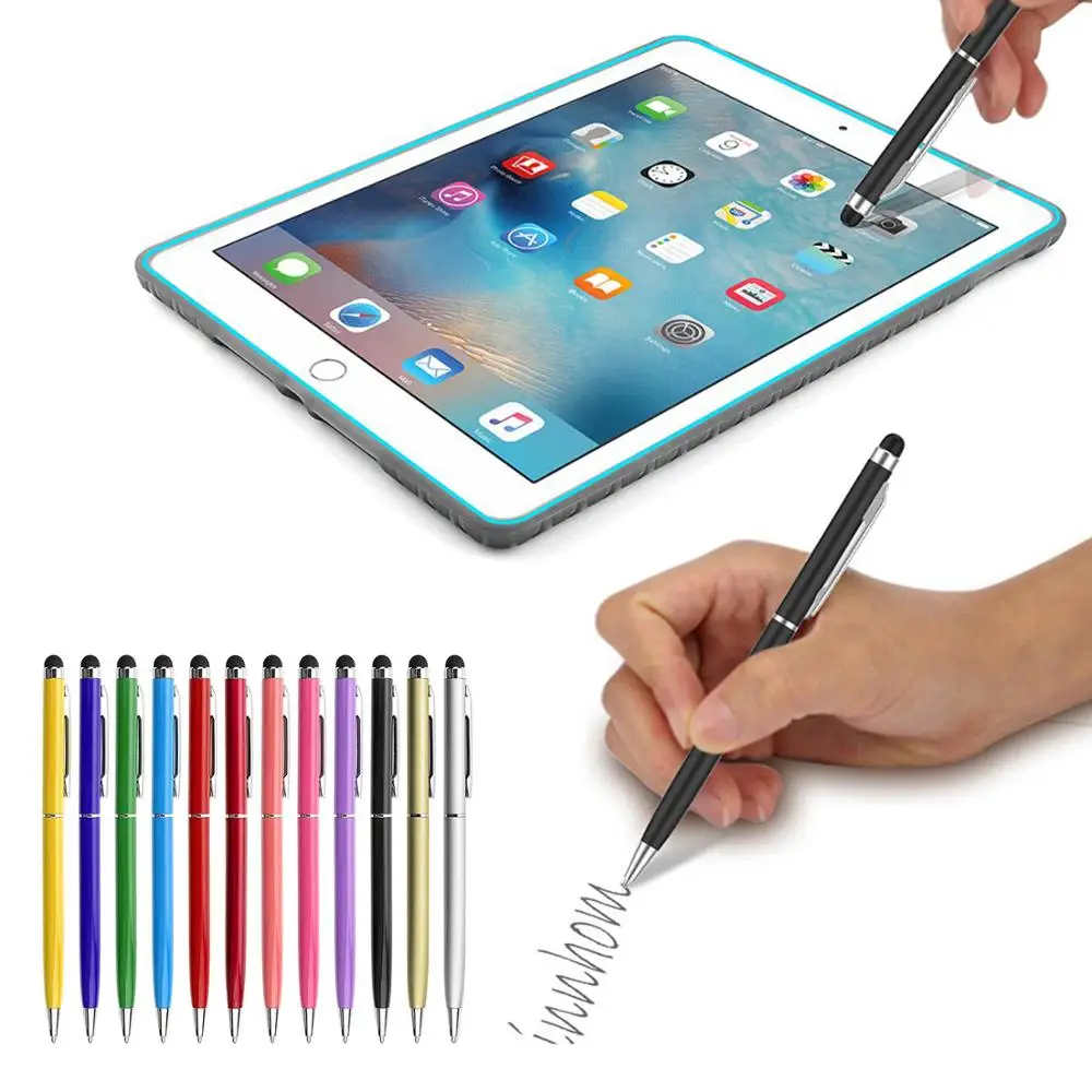 Stylus Pen Touch Screen Capacitive Universal Stylus Pencil Ballpoint Pen for Samsung Tablet for iPad For IPhone For Huawei Phone
Stylus Pen Touch Screen Capacitive Universal Stylus Pencil Ballpoint Pen for Samsung Tablet for iPad For IPhone For Huawei Phone