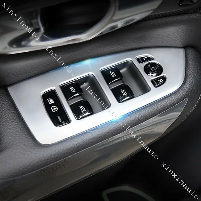 Fits For Volvo XC90 2015-2019 Car ABS Matte Window Switch Button Molding Cover Trim Moulding Styling Accessories 4PCS
Fits For Volvo XC90 2015-2019 Car ABS Matte Window Switch Button Molding Cover Trim Moulding Styling Accessories 4PCS