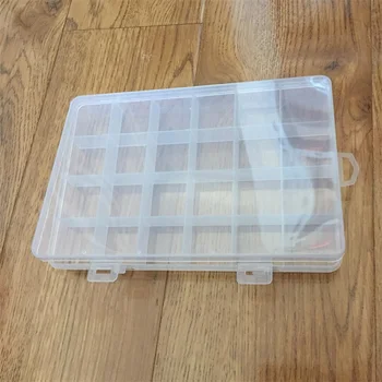 Clear 1pc Square Transparent Plastic Storage Box Case 10/24 Slot Adjustable for Pils Jewelry Beads Earring Case Organizer 
Clear 1pc Square Transparent Plastic Storage Box Case 10/24 Slot Adjustable for Pils Jewelry Beads Earring Case Organizer