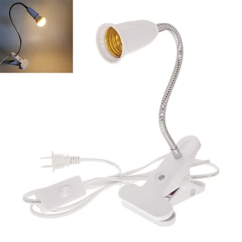 20cm 360 Degrees Flexible Lamp Holder Clip E27 Base With On Off Switch Desk Lamp For Led Grow Light E27 
20cm 360 Degrees Flexible Lamp Holder Clip E27 Base With On Off Switch Desk Lamp For Led Grow Light E27