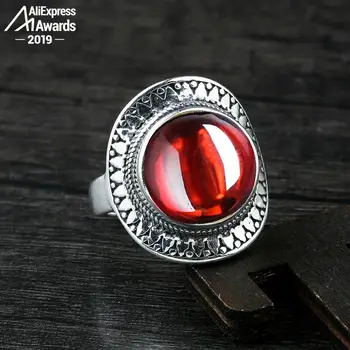 10*10mm 6.18 Sale S925 Sterling Silver Australia Ruby Rings good taste Rings handicraft Gemstone Retro Chalcedony
10*10mm 6.18 Sale S925 Sterling Silver Australia Ruby Rings good taste Rings handicraft Gemstone Retro Chalcedony