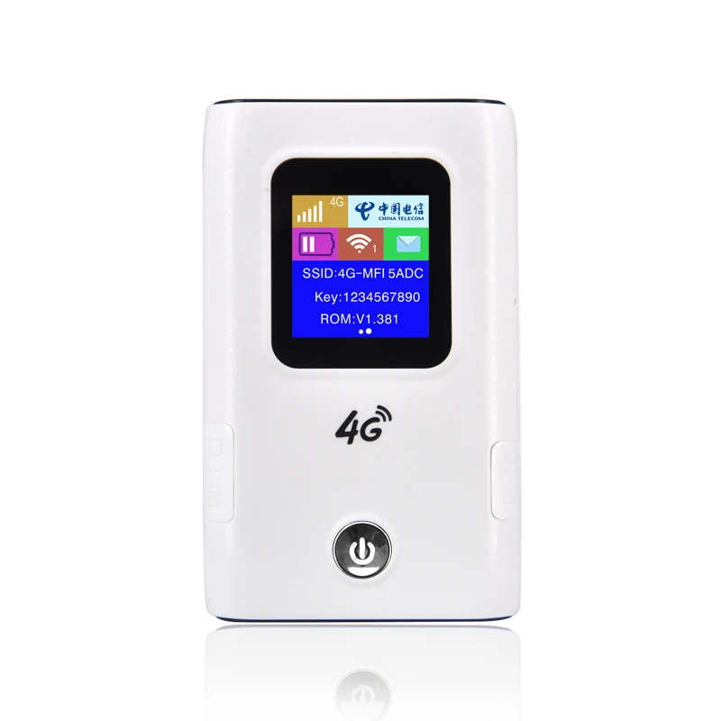 

HUASIFEI 3G/4G LTE CAT4 150Mbps Wifi-Router with SIM Unlock Mifi Modem Travel car wifi 5200mAh Power Bank wi fi Network Hotspot