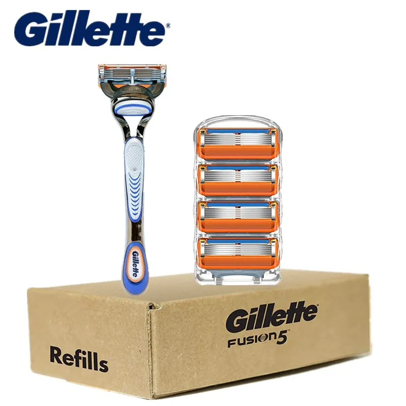 Gillette Fusion 5 Razors Men Manual Shaver Razors Machine for Shaving Blades 5 Layer Blade with 5pcs Original Replacement Blade
Gillette Fusion 5 Razors Men Manual Shaver Razors Machine for Shaving Blades 5 Layer Blade with 5pcs Original Replacement Blade