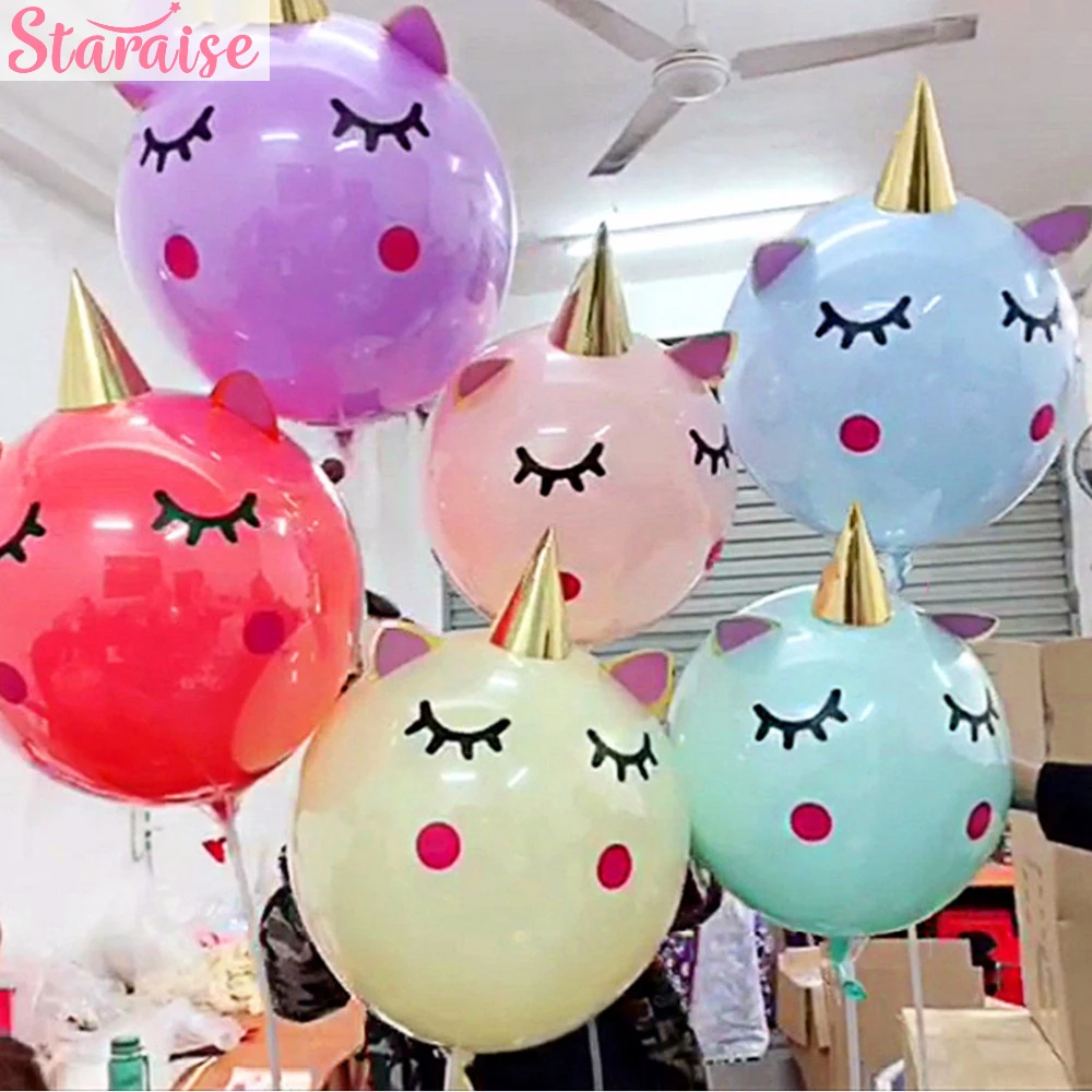 Staraise Latex Unicorn Balloons 18inch Air Balloon Birthday Party Decorations Kids Baloons Birthday Balloon Latex Ballon Helium
Staraise Latex Unicorn Balloons 18inch Air Balloon Birthday Party Decorations Kids Baloons Birthday Balloon Latex Ballon Helium