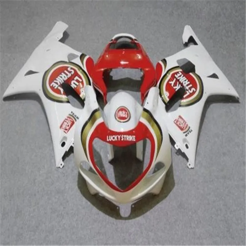 Bodywork fairing kit for suzuki gsxr1000 00 01 02 white Lucky strike motorcycle fairings set GSXR 1000 2000 2001 2002
Bodywork fairing kit for suzuki gsxr1000 00 01 02 white Lucky strike motorcycle fairings set GSXR 1000 2000 2001 2002