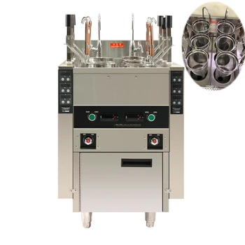 Multifunction Professional Automatic lifting up Noodle Cooker 6 Baskets Noodles Cookware Tools noodle furnace cooking machine
Multifunction Professional Automatic lifting up Noodle Cooker 6 Baskets Noodles Cookware Tools noodle furnace cooking machine