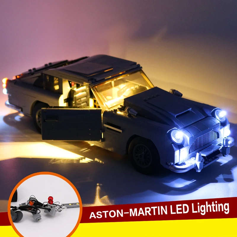 Совместим с 10262 db5 007 светодиодсветильник кой DIY строительные блоки светящиеся