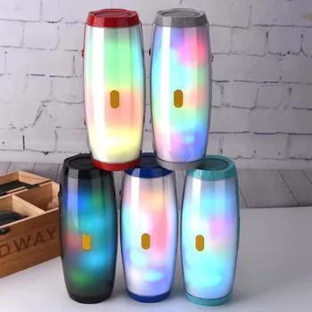 Wireless Bluetooth Speaker Stereo Surround Portable Sound Subwoofer Colorful LED Light Bluetooth Speaker Box for Phone Computer
Wireless Bluetooth Speaker Stereo Surround Portable Sound Subwoofer Colorful LED Light Bluetooth Speaker Box for Phone Computer