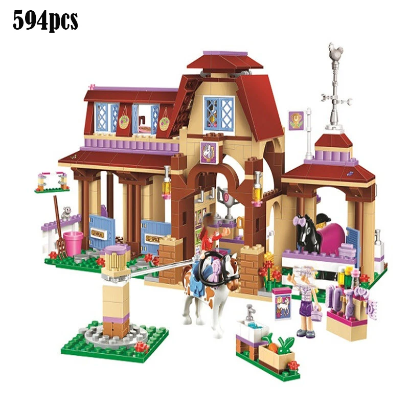 2020 Bela 10562 Heartlake Riding Club 41126 Building Block Model Toys for Children Compatible with Girl Friends Series Bricks 
2020 Bela 10562 Heartlake Riding Club 41126 Building Block Model Toys for Children Compatible with Girl Friends Series Bricks