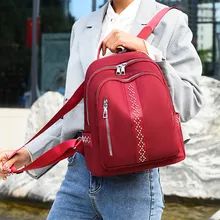 Rivet Design Backpacks for Women Quality Oxford Backpack High Capacity Teenage Girl School Backpack Luxury Designer Lady Backbag
Rivet Design Backpacks for Women Quality Oxford Backpack High Capacity Teenage Girl School Backpack Luxury Designer Lady Backbag