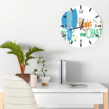 cute silent wall clock living room children wall clock modern design kids room creative orologi da parete home watch BB50
cute silent wall clock living room children wall clock modern design kids room creative orologi da parete home watch BB50