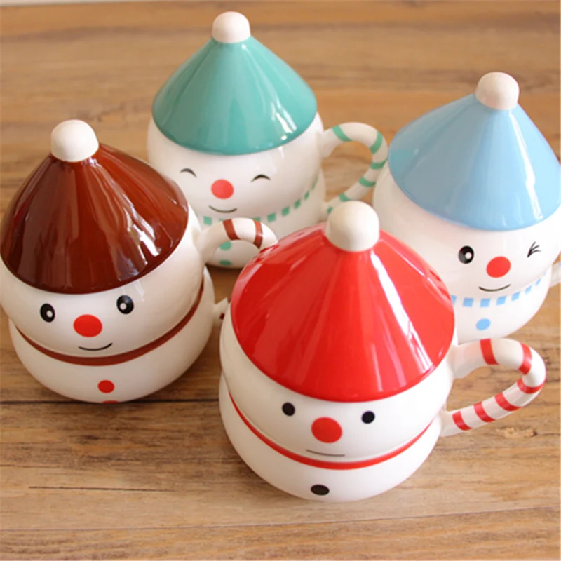 Creative Christmas Ceramics Lovely Gift Snowman Cup Marc Lovers Cup Originality Milk Coffee Breakfast Cup 4 Color Mug drinkware
Creative Christmas Ceramics Lovely Gift Snowman Cup Marc Lovers Cup Originality Milk Coffee Breakfast Cup 4 Color Mug drinkware