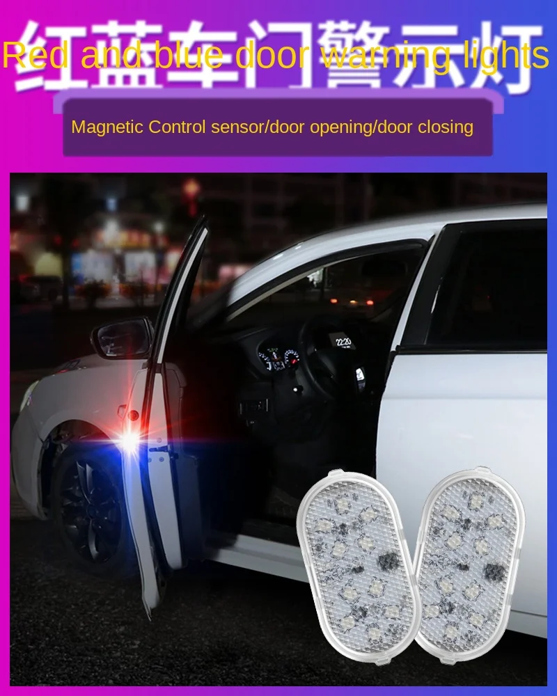 Door Anti-Collision Warning LED Light Door Opening Induction Anti-Collision Flash Light Super Bright Car Change Decoration All P
Door Anti-Collision Warning LED Light Door Opening Induction Anti-Collision Flash Light Super Bright Car Change Decoration All P