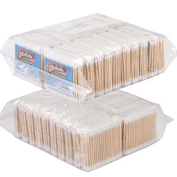 Disposable Wooden Cotton Swabs Dual Tip Cleaning Cotton Sticks For Application Eye Ears Eyeshadow Brush Tool Baby
Disposable Wooden Cotton Swabs Dual Tip Cleaning Cotton Sticks For Application Eye Ears Eyeshadow Brush Tool Baby