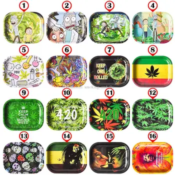 High Quality Cartoon Rolling Tray Metal Tobacco Rolling Tray for Smoking Herb Grinder Rolling Paper smoke accessory
High Quality Cartoon Rolling Tray Metal Tobacco Rolling Tray for Smoking Herb Grinder Rolling Paper smoke accessory