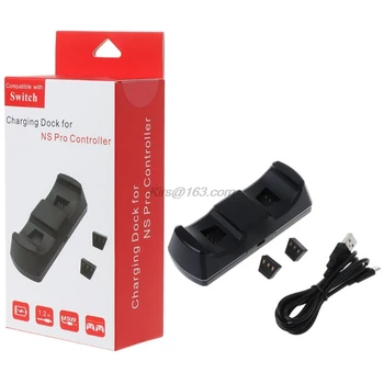 Dual Charging Dock Station for Nintend Switch Pro Gaming Handle Controller Charger Stand with Data Cable Accessories
Dual Charging Dock Station for Nintend Switch Pro Gaming Handle Controller Charger Stand with Data Cable Accessories