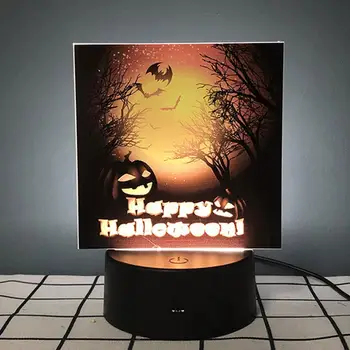 Decorative Bat Halloween Decor Pumpkin Night Light Party Lamp Gift Romantic Black ABS Witch Lamp LED Night Light Night Light
Decorative Bat Halloween Decor Pumpkin Night Light Party Lamp Gift Romantic Black ABS Witch Lamp LED Night Light Night Light