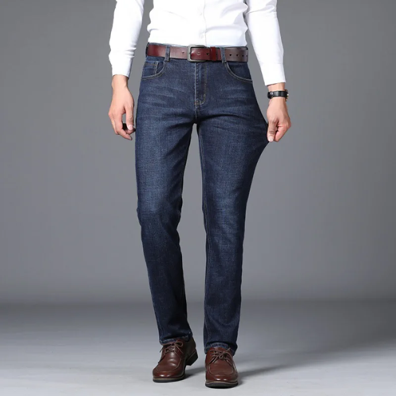 Men's Jeans Autumn And Winter New Style Elasticity Pants Business Casual Men's Trousers Large Size High-waisted Youth Business T
Men's Jeans Autumn And Winter New Style Elasticity Pants Business Casual Men's Trousers Large Size High-waisted Youth Business T