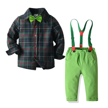 Clothing Suit Baby Boys Clothes Formal Party Children Boy Clothing Set Tie Shirt + Pants Outfits Set 1-8 Year Autumn Spring
Clothing Suit Baby Boys Clothes Formal Party Children Boy Clothing Set Tie Shirt + Pants Outfits Set 1-8 Year Autumn Spring
