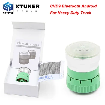 XTUNER CVD9 Diesel Heavy Duty Diagnostic Scanner CVD-9 Bluetooth for Android Scanner OBD2 Diagnostic Tool For J1708 J1939 Truck
XTUNER CVD9 Diesel Heavy Duty Diagnostic Scanner CVD-9 Bluetooth for Android Scanner OBD2 Diagnostic Tool For J1708 J1939 Truck