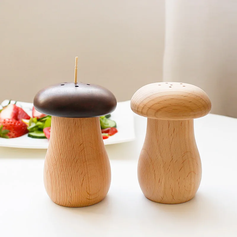 50Pcs Solid Wood Toothpick Holder Toothpick Storage Box Kitchen Portable Mushroom Toothpick Dispensers Home Restaurant Supplies
50Pcs Solid Wood Toothpick Holder Toothpick Storage Box Kitchen Portable Mushroom Toothpick Dispensers Home Restaurant Supplies