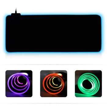 300x800mm Colorful RGB Mouse Pad Anti-Slip Desk Rubber Pad USB Wired Lighting Backlight Gaming Mouse Mat for PC
300x800mm Colorful RGB Mouse Pad Anti-Slip Desk Rubber Pad USB Wired Lighting Backlight Gaming Mouse Mat for PC