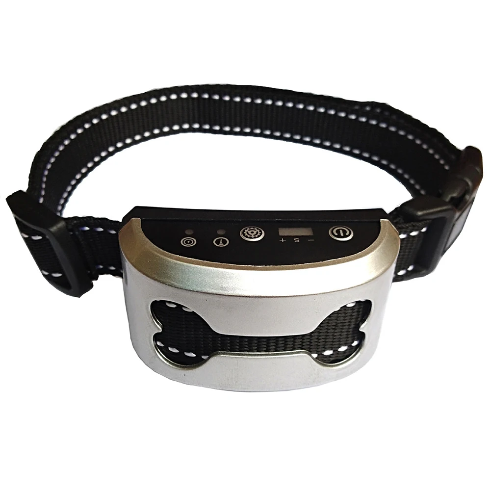 Intelligent Anti Bark Electronic Ultrasonic Automatic Dog Collar Rechargeable Training Shock Control Waterproof Pet Decoration
Intelligent Anti Bark Electronic Ultrasonic Automatic Dog Collar Rechargeable Training Shock Control Waterproof Pet Decoration
