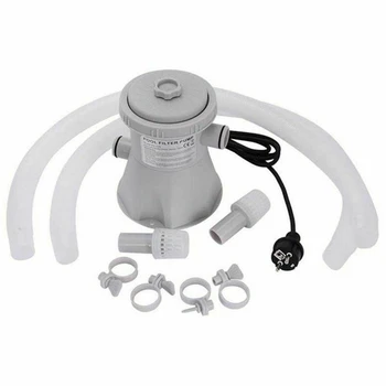 220V EU Plug Electric Pool Filter Pump For Swimming Pools Cleaning Tool Filter Set Swimming Pool Circulation Filter Water Pump
220V EU Plug Electric Pool Filter Pump For Swimming Pools Cleaning Tool Filter Set Swimming Pool Circulation Filter Water Pump