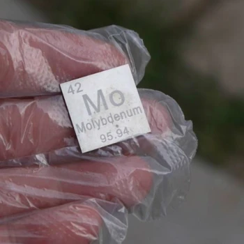 99.9% High Purity Molybdenum Metal Mo 2.04g Carved Element Periodic Table Sheet 0.5*20*20 mm
99.9% High Purity Molybdenum Metal Mo 2.04g Carved Element Periodic Table Sheet 0.5*20*20 mm