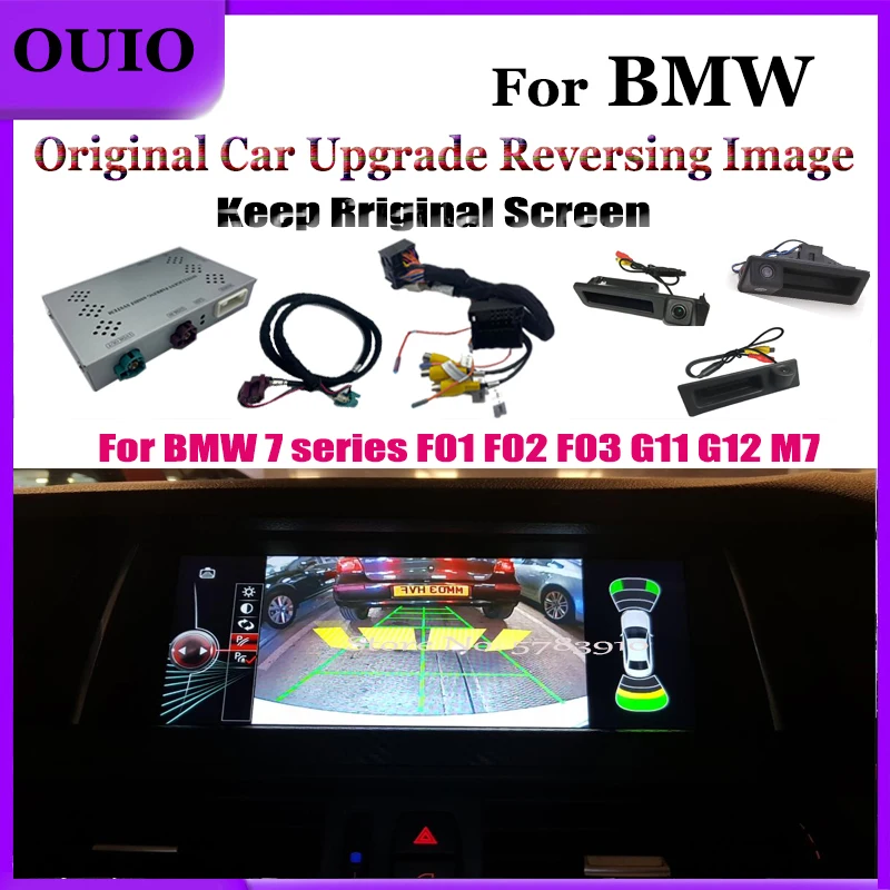 Reversing Decoder For BMW 7 series F01 F02 F03 G11 G12 M7 2010~2020 CIC NBT EVO MGU Original Screen Front Rear Camera Interface
Reversing Decoder For BMW 7 series F01 F02 F03 G11 G12 M7 2010~2020 CIC NBT EVO MGU Original Screen Front Rear Camera Interface