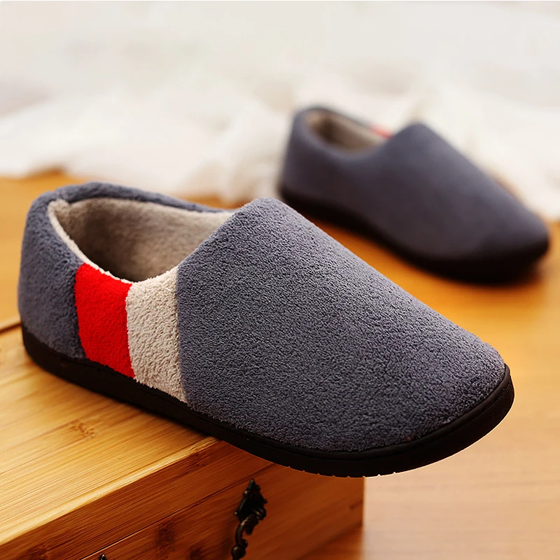 Men Slippers Home Memory foam Winter Short Plush Indoor Slippers Male Comfy Flock Non-slip House Shoes Big size 45 46 47
Men Slippers Home Memory foam Winter Short Plush Indoor Slippers Male Comfy Flock Non-slip House Shoes Big size 45 46 47