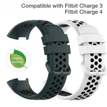 Breathable Watch Strap For Fitbit Charge 3 Silicone Replacement Band For Fitbit Charge 4 Sport Watch Band For Fitbit Charge 3
Breathable Watch Strap For Fitbit Charge 3 Silicone Replacement Band For Fitbit Charge 4 Sport Watch Band For Fitbit Charge 3