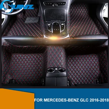 Leather Car floor mats For Mercedes-Benz GLC 2016 2017 2018 Custom auto foot Pads automobile carpet cover SUNZ 
Leather Car floor mats For Mercedes-Benz GLC 2016 2017 2018 Custom auto foot Pads automobile carpet cover SUNZ
