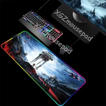 XGZ Space Battleship HD Office Computer Desk Mat Black Lock Edge Star Wars Custom Large RGB Mouse Pad Rubber Striped Non-slip
XGZ Space Battleship HD Office Computer Desk Mat Black Lock Edge Star Wars Custom Large RGB Mouse Pad Rubber Striped Non-slip
