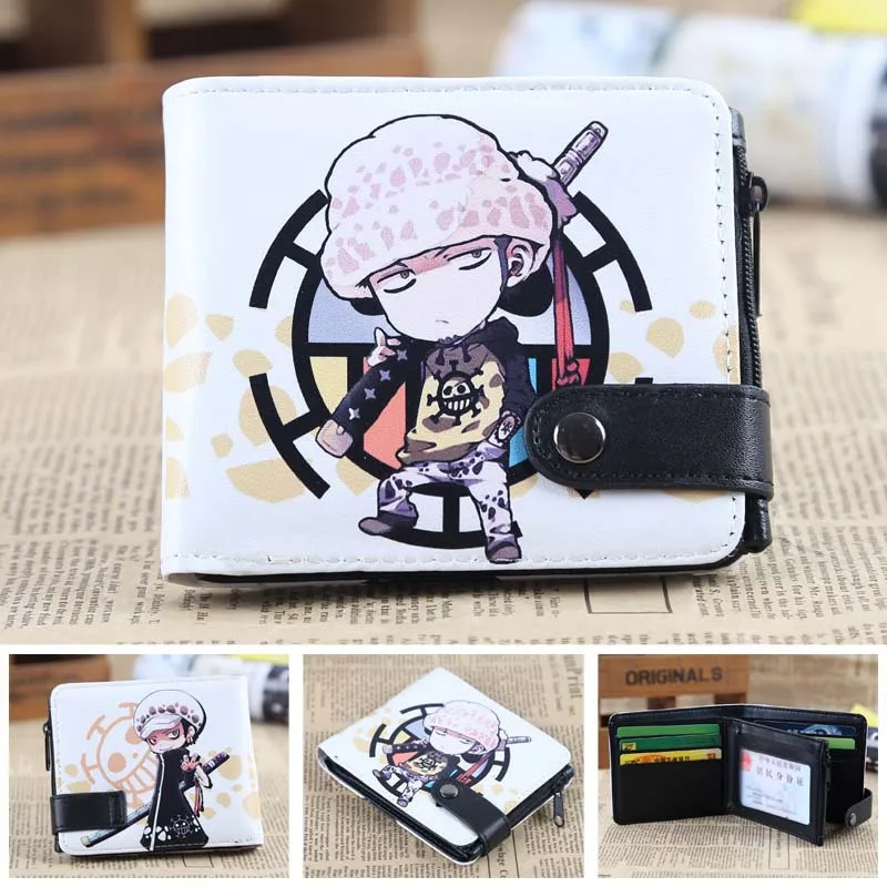 Men One Piece Law Luffy Wallet Monkey D Luffy Straw Hat Pirates Anime Skull Wallet Purse PU Leather Women Coin Purse
Men One Piece Law Luffy Wallet Monkey D Luffy Straw Hat Pirates Anime Skull Wallet Purse PU Leather Women Coin Purse