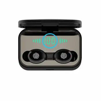 True Wireless Earbuds Bluetooth 5.0 Earbuds in-Ear TWS Stereo Headphones with Smart LED Display Charging Case IPX8 Waterproof T8
True Wireless Earbuds Bluetooth 5.0 Earbuds in-Ear TWS Stereo Headphones with Smart LED Display Charging Case IPX8 Waterproof T8
