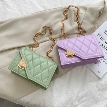 Summer Women's Small Bag 2020 New Style chao yang Gas Versatile Rhombus Chain Crossbody Bag Online Celebrity Square Sling Bag
Summer Women's Small Bag 2020 New Style chao yang Gas Versatile Rhombus Chain Crossbody Bag Online Celebrity Square Sling Bag