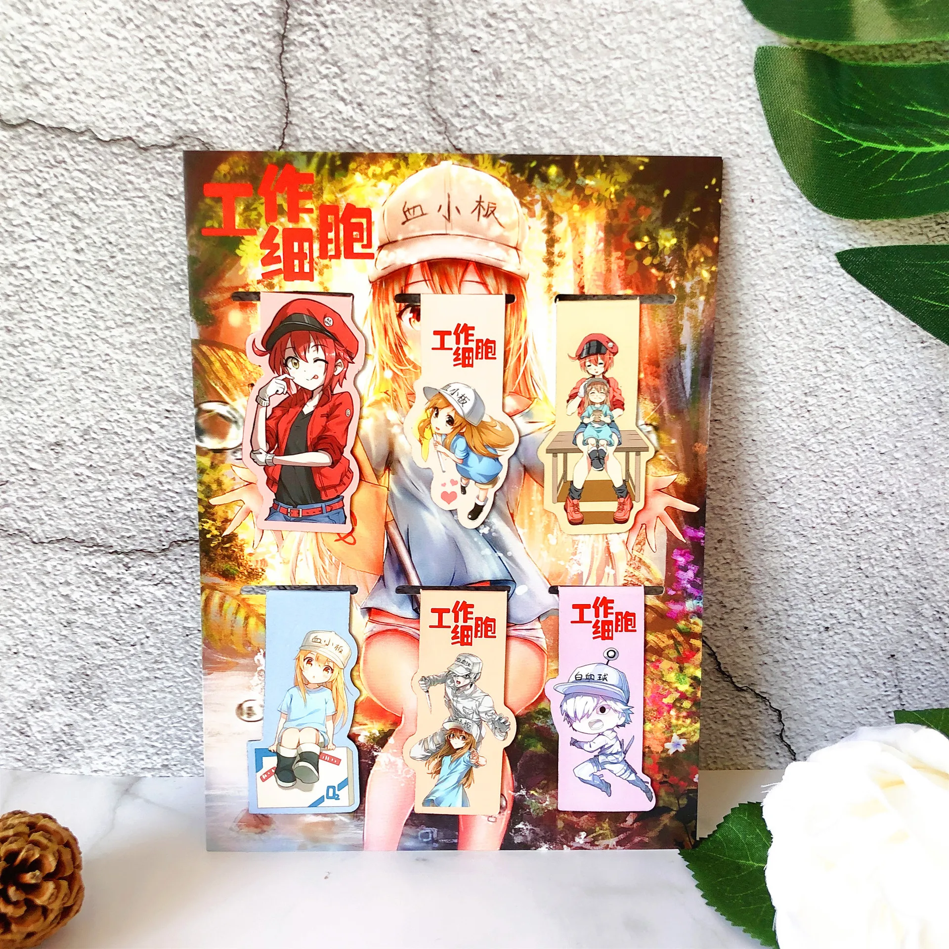 6pcs Hataraku Saibou Cells At Work Anime Magnetic Bookmark Magnet Bookmark Child Student Kawaii Gift Bookmarks Office Stationery
6pcs Hataraku Saibou Cells At Work Anime Magnetic Bookmark Magnet Bookmark Child Student Kawaii Gift Bookmarks Office Stationery