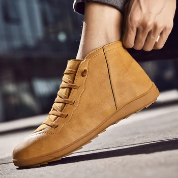 Fashion Men's Leather Casual Shoes High Quality Plus Size Sneakers for Men Comfortable Trend Adult Walking Shoes Zapatos Hombre 
Fashion Men's Leather Casual Shoes High Quality Plus Size Sneakers for Men Comfortable Trend Adult Walking Shoes Zapatos Hombre