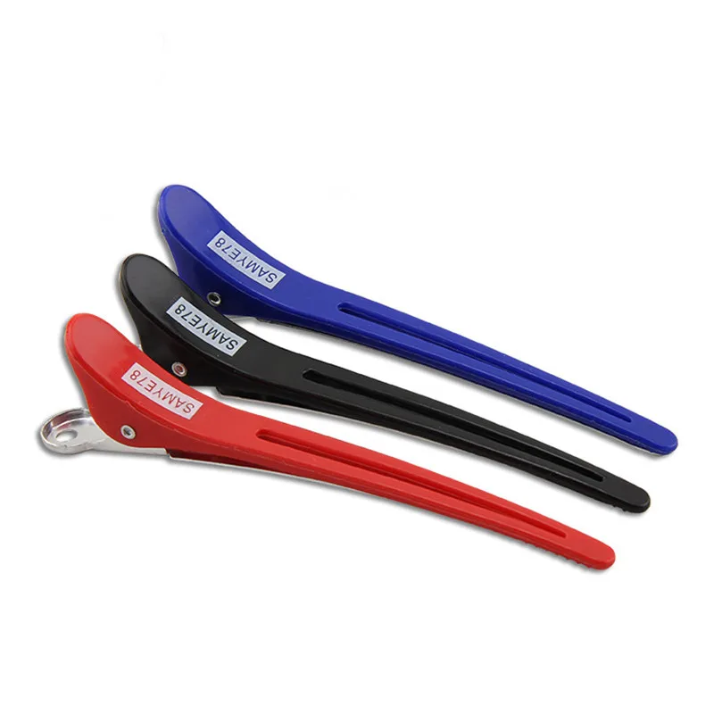 Random Color Plastic Aluminum Alligator Hair Clips Pro Sectioning Clamp Hairpins Reusable Barber Hairdressing Salon Hair Grips
Random Color Plastic Aluminum Alligator Hair Clips Pro Sectioning Clamp Hairpins Reusable Barber Hairdressing Salon Hair Grips